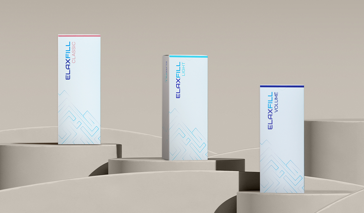 Three Elaxfill boxes